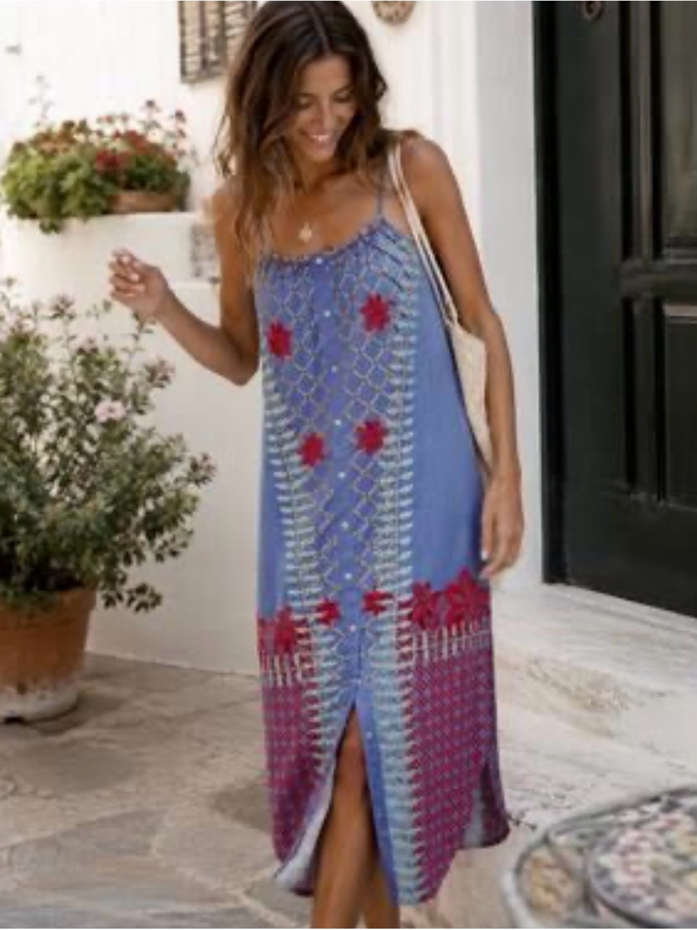 Anthropologie Lilka Estina Embroidered Dress XS